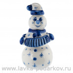 Штоф "Снеговик". Гжель