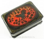 Шкатулка "Глухарь" Палех
