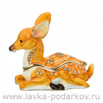 Шкатулка "Олененок". Традиции Фаберже