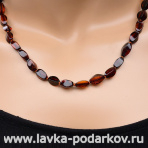 Янтарные бусы "Елена"