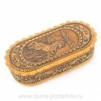 Шкатулка из бересты "Лошадь"