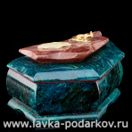 Шкатулка из натурального камня