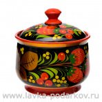 Солонка малая Хохлома