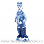 Штоф "Охотник". Гжель
