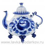 Чайник "Люкс". Гжель