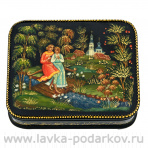 Шкатулка с художественной росписью "Парочка"