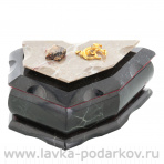 Шкатулка для украшений из натурального камня