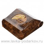 Шкатулка для часов "Иллюзион" с янтарем