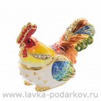 Традиции Фаберже Сувенир - шкатулка "Петух"