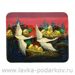 Шкатулка с художественной росписью "Русский север"