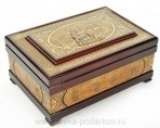 Шкатулка из бересты "Виды Кремля"