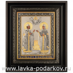 Икона "Святые Петр и Феврония" 26 х 30,5 см