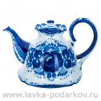 Чайник "Колокольчик". Гжель