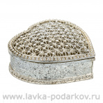 Шкатулка "Сердце". Традиции Фаберже