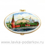 Шкатулка фарфоровая "Москва"