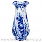 Ваза "Винтажная". Гжель