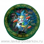 Шкатулка с художественной росписью "Синички"