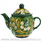 Чайник заварочный 0,5 л "Ландыш". Хохлома