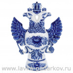 Штоф фарфоровый "Держава" 1,5 л. Гжель