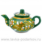 Чайник заварочный 0,4 л "Ландыши". Хохлома