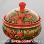 Сахарница Хохлома