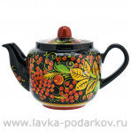 Чайник заварочный 0,5 л "Ягоды". Хохлома