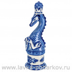 Штоф фарфоровый "Дракон". Гжель