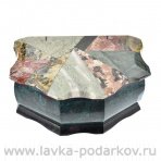 Шкатулка из камня для украшений "Мозаика" 