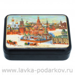 Шкатулка с художественной росписью "Старая Москва"