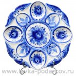 Подставка для яиц "Пасхальная" Гжель