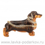 Шкатулка "Такса". Традиции Фаберже