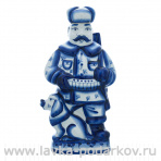 Штоф "Охотник". Гжель