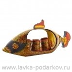 Рыба с тремя кружками Хохлома
