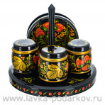 Набор для специй "По вкусу". Хохлома