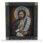 Икона "Александр Невский" 23х19 см