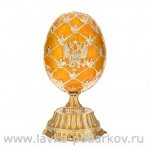 Яйцо пасхальное "Герб с часами"