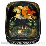 Шкатулка с художественной росписью "Руслан"