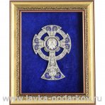 Панно "Крест" гальванопластика