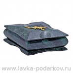 Шкатулка "Ромб с ящеркой"