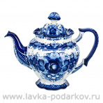 Чайник "Семейный". Гжель