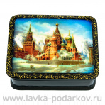 Шкатулка с художественной росписью "Москва"