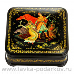 Шкатулка с художественной росписью "Ковер-самолет"