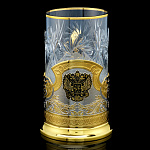 Подстаканник "Герб" Златоуст