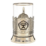 Подстаканник никелированный "Знак качества"